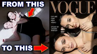 trying the vogue challenge tiktok trend merrell twins