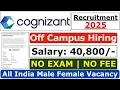 Cognizant Recruitment 2025 Cognizant Vacancy 2025 Cognizant Jobs For Freshers Cognizant Jobs