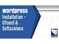 How to install wordpress or wordpress installation using cpanel and softaculous