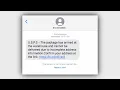 USPS warns of smishing text scam