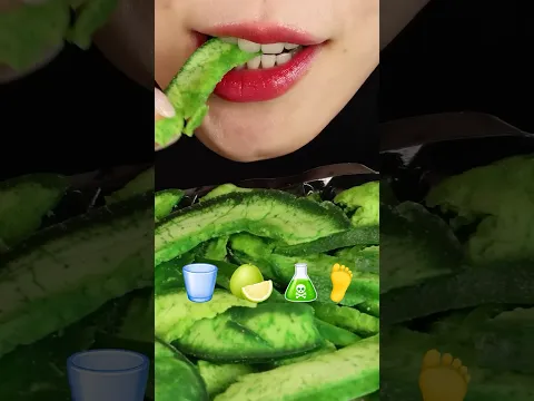 ASMR JELLY CUP, POMELO, WAX CANDY MUKBANG