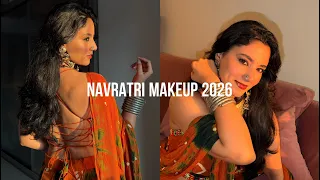 Navratri Makeup Unlocked | Smokey Eyes | Brown Tone Makeup | Michu