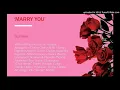 Ric Hassani - Marry You