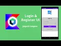 Jetpack Compose Simple UI Login Register Android Kotlin Make It Easy
