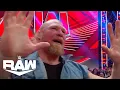 Is Brock Lesnar AFRAID of Omos WWE Raw Highlights 23 WWE on USA