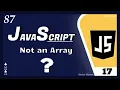 Is it not an Array JavaScript DOM - 17 JavaScript Tutorial for Beginners