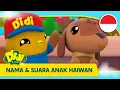 Nama \u0026 Suara Anak Hewan | Lagu anak Indonesia | Didi \u0026 Friends Indonesia