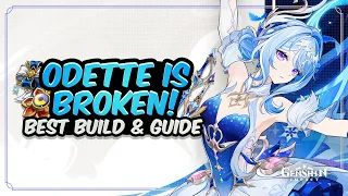 COMPLETE ODETTE GUIDE! Best Odette Build - Artifacts, Weapons, Teams & Showcase | Genshin Impact