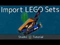 Studio Tutorial Import Parts from LEGO Sets