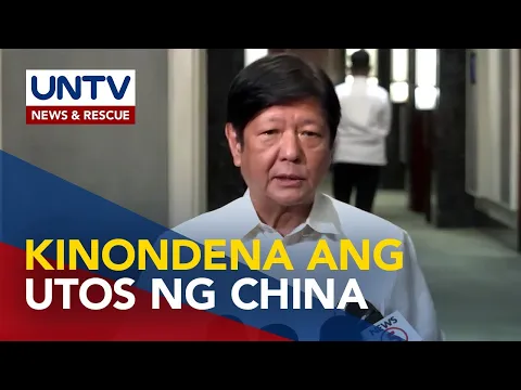Download MP3 Pang. Marcos Jr. sa China detention order vs ‘trespassers’ sa West PH Sea: “Unacceptable”