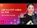 How to Edit a PDF Adobe Acrobat Tutorial