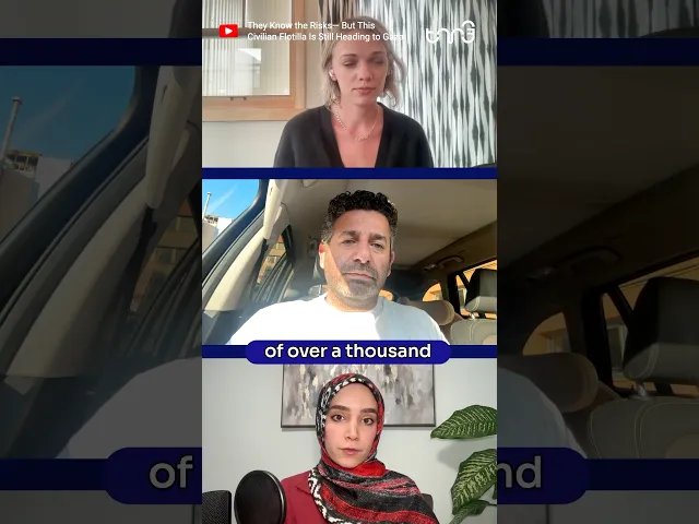 ⁣The largest flotilla to Ga-za