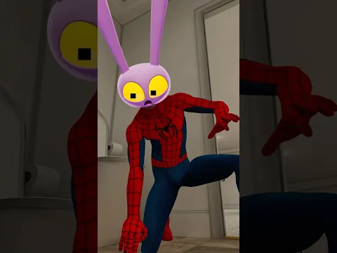 How Jax Became Spiderman 😂 #theamazingdigitalcircus #spiderman #vrchat