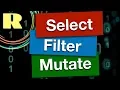 Lagu R programming for beginners. Manipulate data using the tidyverse: select, filter and mutate.