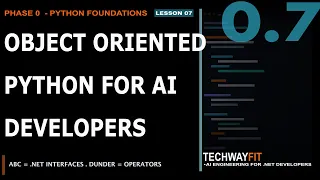 Stop Writing Spaghetti AI Code Mastering Python OOP for Production