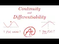 Continuity and Differentiability EXPLAINED with Examples