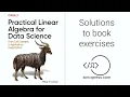 Linear algebra for data science chapter 2 exercise 6 dot product and vector norm
