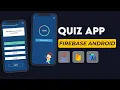 Quiz app android studio Firebase Quiz App in Android Studio Java Source Code Quiz Application