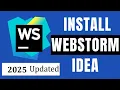 How to Download Install WebStorm IDE on Windows