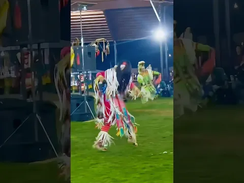 Flying Dust Powwow 2026 Men's grass Sunday night🪶✨ #indigenous #powwow #grass #dance #shorts