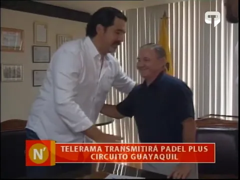 Telerama transmitirá Padel Plus circuito Guayaquil