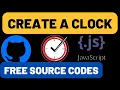 How to build A CLOCK - Javascript