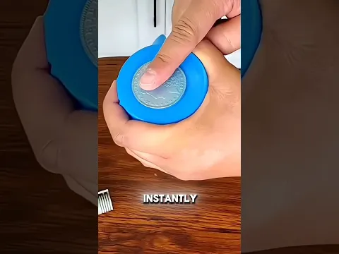 Coin penetration Magic 🤯