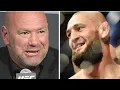 Download Lagu Dana White REACTS to Khamzat Chimaev Dominate Win