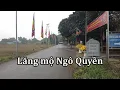 Lagu Lăng mộ Ngô Quyền ở Đường Lâm.
