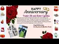 October 28 - Anniversary Card for Pastor JB Sister Cynthia