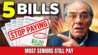 Over 65 Stop Paying These 5 Bills Today No One Tells You This
