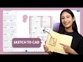 I Turned My Sketch into an Editable CAD Floor Plan