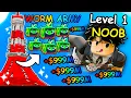 Download Lagu Starting Over as NOOB with New *RAREST* OP PET ARMY in Climb and Jump Tower.. (Tokyo Tower Update)