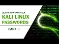 Cracking Linux Passwords with John the ripper 1 Learning Linux phishing kali linux hack