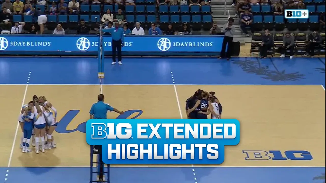 Penn State at UCLA | Extended Highlights | Big Ten Volleyball | 10/16/2026