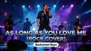 as long as you love me backstreet boys 80s rock cover
