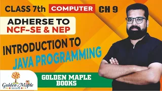 Log in Computer CH-9 Introduction of Java Programming Class-7 Golden Maple Books