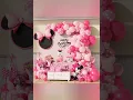 minnie mouse theme birt ay decoration ideas