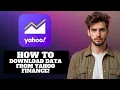 How To Download Data From Yahoo Finance 2026