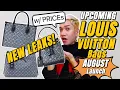 UPCOMING LOUIS VUITTON COLLECTION launch AUGUST We have NEW LEAKS of LATEST COLLECTION