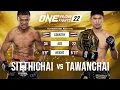 He DEFEATED Tawanchai BACK-AND-FORTH Muay Thai Battle