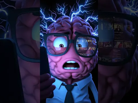 Your Brain at 2 AM While You Scroll TikTok 📱💀 #shorts #sleep