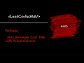 Minimum Cost Path With Teleportations LeetCode 3651 - Python Solution
