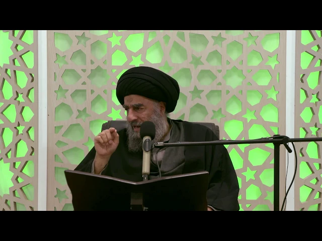 ⁣الكلمة الاسبوعية سماحة السيد المرجع  المدرسي 2018/12/13 (الايمان ودوره في معرفة الحقائق )