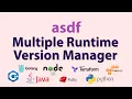 asdf - Unified Multiple Runtime Tool Version Manager