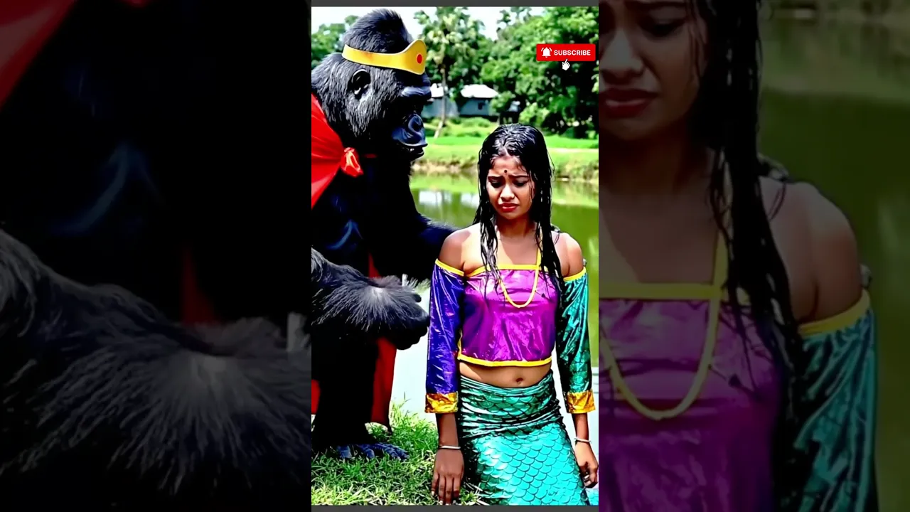 গরিলা কিং এর জল পরী প্রেম 😂