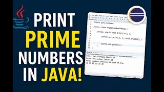 Print Prime Numbers in Java Java Beginner Tutorial with Eclipse IDE