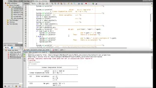 Linear Congruence Solver Java