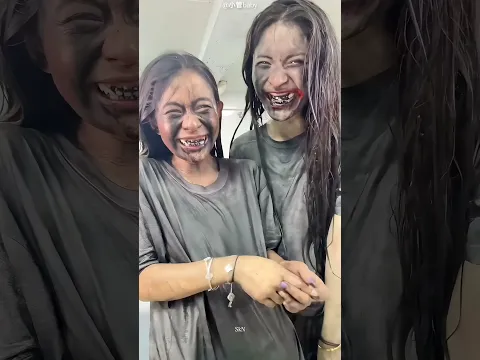 They fought with this black water! #shortvideos