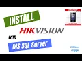 Install Hikvision Attendance Device with MS SQL Server ERPNext Integration